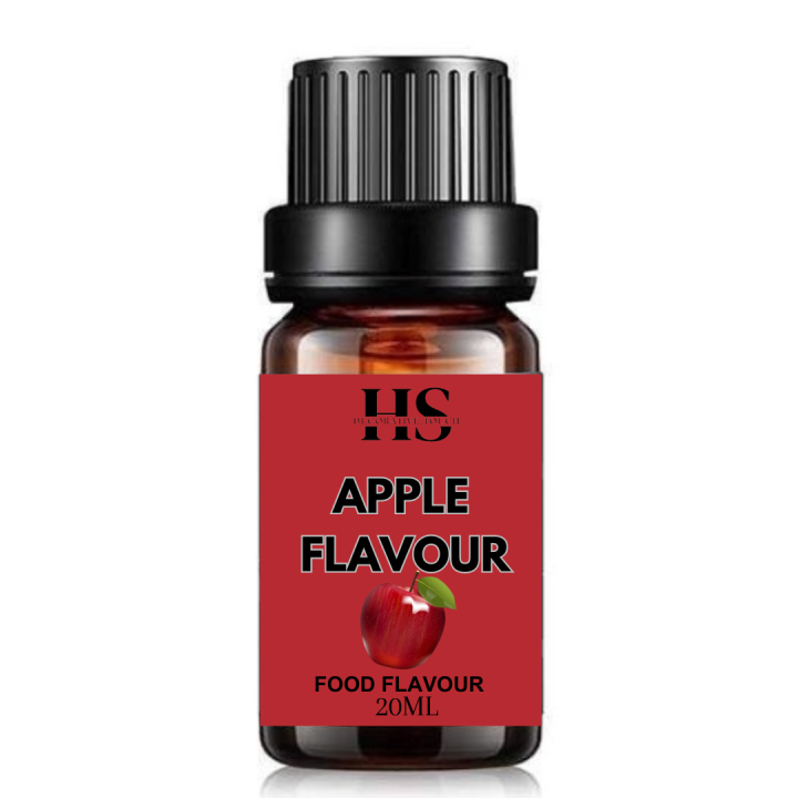 Apple food flavour - 100% original - Volume : 20ml.