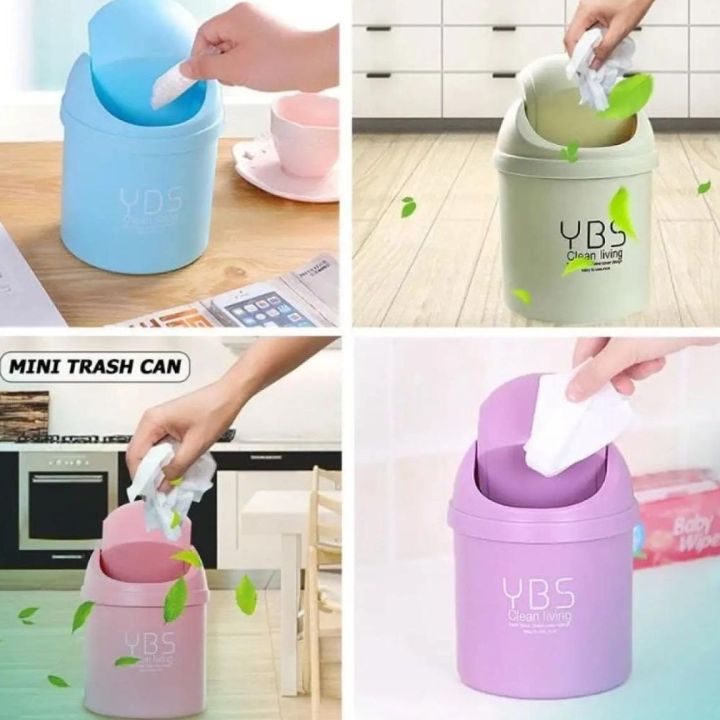 Mini Small Table Dustbin