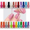 Multi-color PeelOff Nail Polish Pack of 12. 