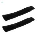 2xAnti-slip Squash/ Tennis Bat Overgrip Racket Grip Tape Sleeve Wrap Black. 