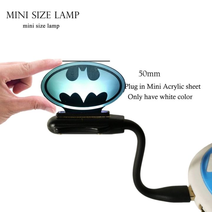 【Topnotch Store】Batman Symbol Atmosphere 3D USB LED Lamp Figure Colorful Night Light Creative night lamp lava lampara
