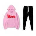 New Arrivals Hoodie And Trouser Winter Tracksuit Kangaroo Pocket Pullover Fleece Top Quality For Men. 
