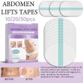 30pc Abdomen Lifts Tape Wrinkle Remover 20g Loose Skin Firms Care Tape Belly Lifter Body Sticker for Navel Treatment Health Care. 