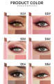 Eyeshadow Stick 2 In 1 Double Color Gradient Velvet Shadow Stick Eye Makeup Waterproof Lasting Shimmer Metallic Eyeshadow Makeup. 