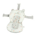 Bathing Cushion Support Pad Secure Support Quick Drying Baby Shower Hammock Bathtub Sling Bed for 0 to 12 Months Baby Bath Pad. 