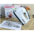 Electric Hand Beater Machine Hand Blender Hand Mixer Egg Beater Cake Baking Home Handheld Small Automatic Cream Egg Electric Beater Mixer For Cake Kitchen Ware Best for working. 