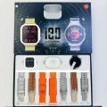 New I80 Suit Extreme Double Round and Square 2 Smartwatch with Airpods - Latest Arrival 2024 -. 