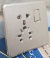 Universal Multi Plug 5in1 Hero China Fitting Sheet China Switch Board Hero Metal Series. 