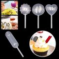 60Pcs Macaron Ketchup Ice Cream Sauce Sauce Droppers Cupcakes Stuffed Dispenser Transfer Pipettes. 