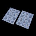 DIY Silicone Mold Resin Jewelry Making Mould Epoxy Pendant Craft Mould MJ. 