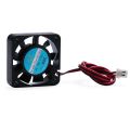 Pengda Technology Fan for 3D Printing Brushless Cooling Fan 3D Printer Accessories  Radiator for Makerbot Extruder 12V 40mm x 40mm x 10mm 2Pack. 