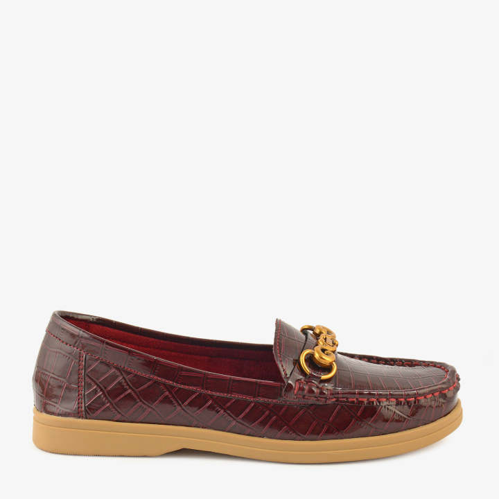 ECS%20Embossed%20Elegance%20Flat%20Loafers%20For%20Women%20-%20Image%202