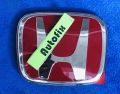 Honda Civic 2004 Acrylic Front Grill Type R logo red n Silver 01 PC. 