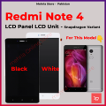Redmi Note 4 Panel LCD Unit Screen Replacement part for Xiaomi Redmi Mi Note 4 Note4 Note 4x snapdragon Global Variant Mehria Store. 