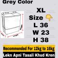 Twin TUB Washing Machine Cover By Hifazat - 7kg 7.5kg 8kg 8.5kg 9kg 9.5 10kg 10.5kg 11kg 11.5kg 12kg 12.5kg 13kg 15kg 16kg 18kg Hitachi Super Asia Toshiba Samsung Kenwood Dawlance jackpot ittefaq Anex Indus West Point Diamond Asia Gaba Eco Star Boss. 