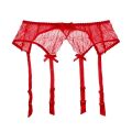 Silk Road Traders Floral Lace Garter Suspender Belt - Lingerie Suspenders Waist Belt For Stockings. 