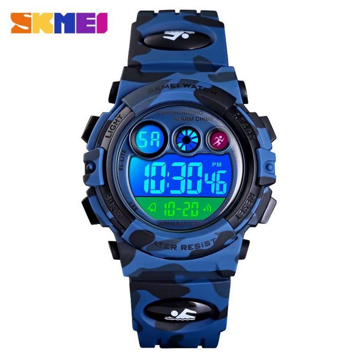 SKMEI Sports Children Waterproof LED Multifunction Digital Watches for Kids Boys Girls Gifts 1547 Daraz.pk