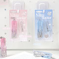 Panda Online Stapler Clear Series Small Fresh INS  Wind High Appearance Level Gradient Portable Mini Stapler. 