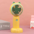 Portable Fan Widely Used Cute Cat Ear Outdoor Mini Handheld Cooling Fan. 
