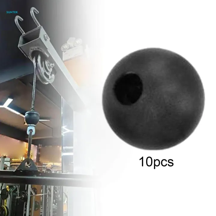 10x%20Fitness%20Pulley%20Cable%20Ball%20Stoppers%20Exercise%20Components%20Repair%20Stop%20Balls%2040mm%20-%20Image%204