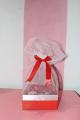 Gift Wrapping Basket Glitter Paper Made 7x7 size. 