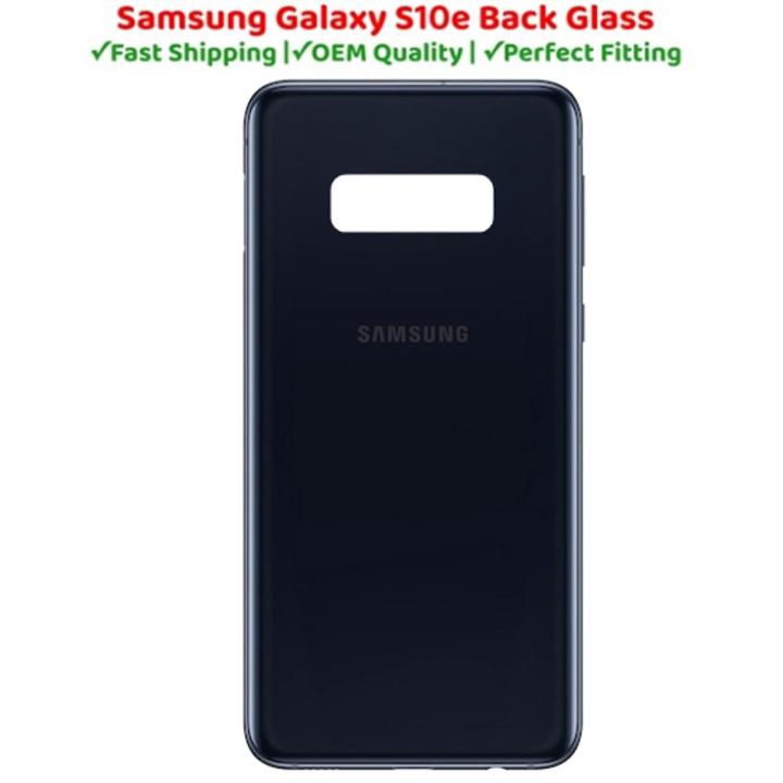 Samsung S10e Back Glass Battery Cover Rear Door Housing Case For Samsung S10e Back Glass Battery Cover Replacement