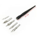 Manga Pen Tip Pen Set Anime Paint Drawing Multifunction Pen Dip Calligraphy Drawing Tool Set 5 Nib With 1 Holders. 