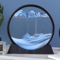 Earthily Sand Art Liquid Motion 3D - Moving Sand Art Decor | Sand Art Pictures | Sandscape Moving Sand Picture for Decor, Toy, Display, Children, Wedding, Room, Table Top| Mix/Random Colors. 