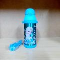 Disney Girls Cartoon Characters Stainless Steel Insulated, Vacuum Water Bottle With Straw for Schools Kids 350ml. 