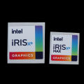 5PCS New IRIS Laptop Desktop Decor Sticker Logo Label DIY Sticker. 