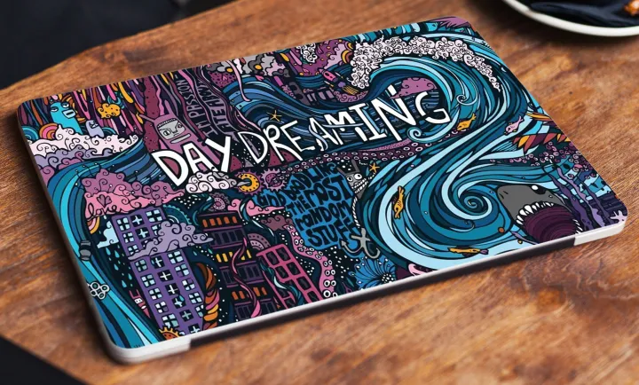 Daydreaming%20Doodle%20Laptop%20Skin%20Vinyl%20Sticker%2013%2013.3%2014.6%2015%2015.4%2015.6%20inch%20Laptop%20Skin%20Sticker%20Cover%20For%20All%20Laptops%20-%20Image%202