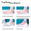 1 Pair Concealed Footbed Enhancers Invisible Height Increase Silicone Insoles Pads. 