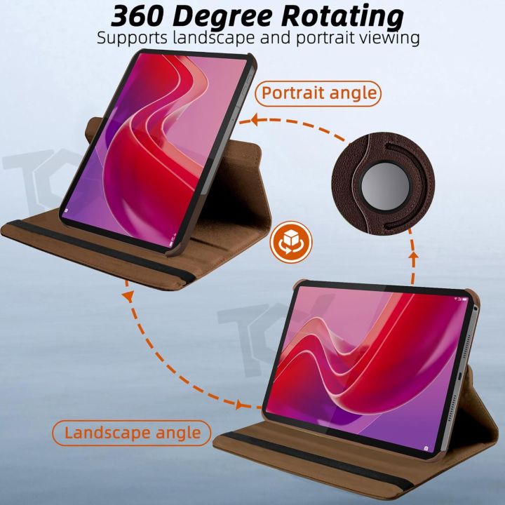 P11%20/%20%20P11%20Plus%2011"%20Tablet%20Book%20Case,%20Rotate%20360%20Book%20Tablet%20Cover%20for%20Lenovo%20P11%20TB-J606F%20/%20J606x%20-%20Image%209