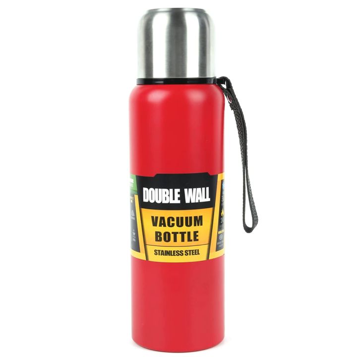 1000 ML Double Wall Vacuum flask Insulated Thermos Bottle Outdoor Stainless Steel Water Bottle