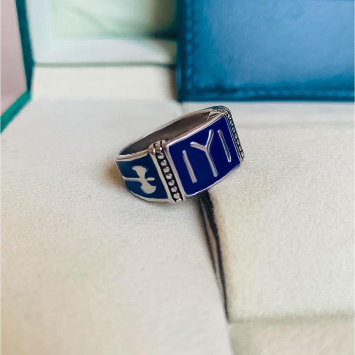 IYI Flag Kayi Ottoman Seljuk Ring for Boys and Men