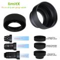 【3C VictoryEagle Store】3 Stage Collapsible Lens Hood for Sony DSC HX400V HX350 HX300 H400 Digital Camera. 