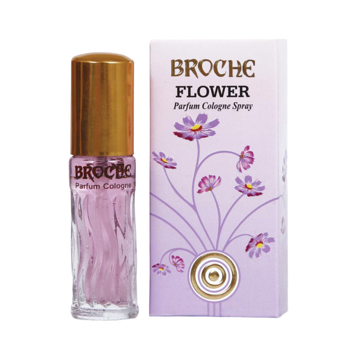 Broche Flower Perfume 15ml Long Lasting Fragrance