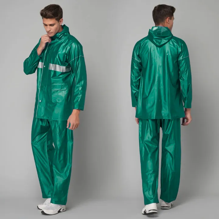 TOP%20RATED%20ORIGINAL%20KOREAN%20PVC%20RUBBER%20COATED%20RAIN%20COAT%20SUIT%20%20(%20912%20)%20GREEN%20/%20BLUE%20COLOUR%20WATERPROOF%20RAINSUIT%20For%20Men%20And%20Women%20-%20Image%203