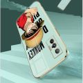Casing For Vivo X70 5G X70T Vivo X70 Pro Luxury Cartoon OnePiece Luffy Camera Protection Phone Case Plating Edges Silicone Soft Cover With Free Lanyard. 