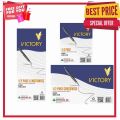✨ Xpress Deals | [1 PAD] VICTORY Quiz Pad 1/2 crosswise | 1/4 page | 1/2 lengthwise. 