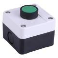 Weatherproof Green Push Button Switch One Button Control Box for Gate Opener. 