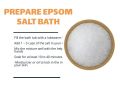 Epsom Salt 1000 gram– epsom salt for Plant Growth- Natural - Epsom Salt With Crystals For Plants/bath/ multi purpose salt. 