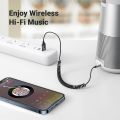 UGREEN Aux to Bluetooth 5.3 Adapter 3.5mm Bluetooth Receiver for Car USB 2.0 to 3.5mm Jack Kit with Built-in Microphone Aux Input for Hands-Free Calls. 