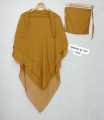 3 LAYER HIJAB SET 2 PEC SET 3 LYER KHIMAR WITH NIKAB. 