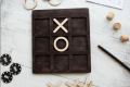 Wooden tic tac Toe Game Super Fun-Board Game Best Educational Toy For Family 6x6 Inches High Quality Board Game Party Favor Fun Indoor Brain Teaser. 