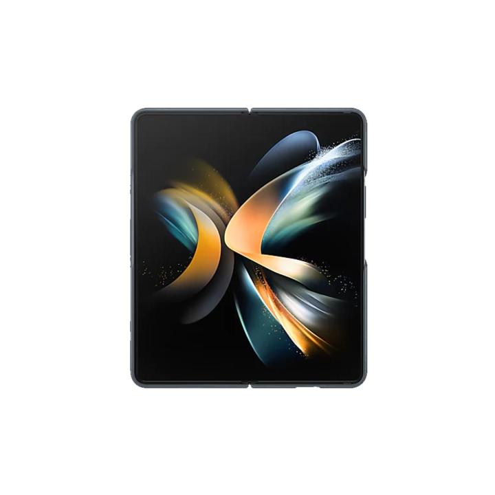 Samsung Galaxy Z Fold 4 Leather Cover Black