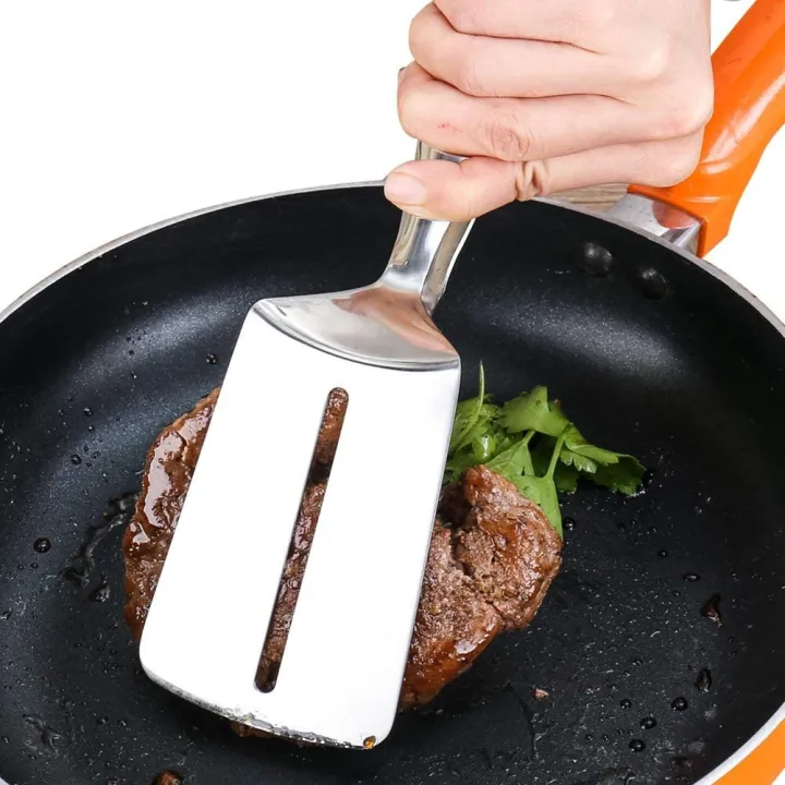 Stainless%20Steel%20Handy%20Flipper-Flipping%20Burgers,%20Eggs,%20Steakand%20Pancakes%20Food%20Tongs%20Spatula%20Tongs%20-%20Image%203
