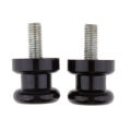 2Pcs Universal M8 Aluminum Alloy Motorcycle Swingarm Spool Paddock Stand Bobbins. 