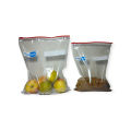 Reusable Plastic Zip Lock Freezer Bags Pack of 15 Medium Size 8.5 x 11 Inches BPA Free Food Storage. 