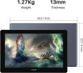 HUION Kamvas Pro 16 Plus 4K UHD Graphics Drawing Tablet with Screen Full Laminated 145% sRGB Art Tablet with Battery-Free Stylus, 15.6-inch Drawing Monitor Work with Linux, Windows PC, Mac, Android. 
